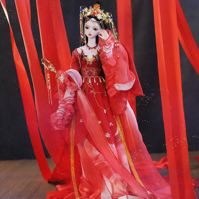 De Bisheng doll fairy tale ancient wedding dress high-end customization