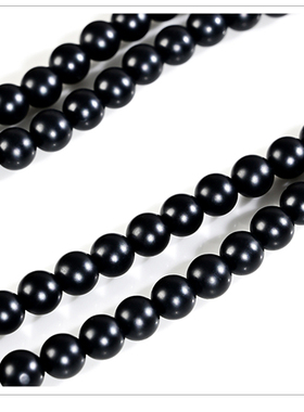 天然手串新疆和田玉墨玉项链