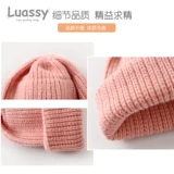 Шерстяная детская демисезонная детская шапочка, вязаная шапка для мальчиков