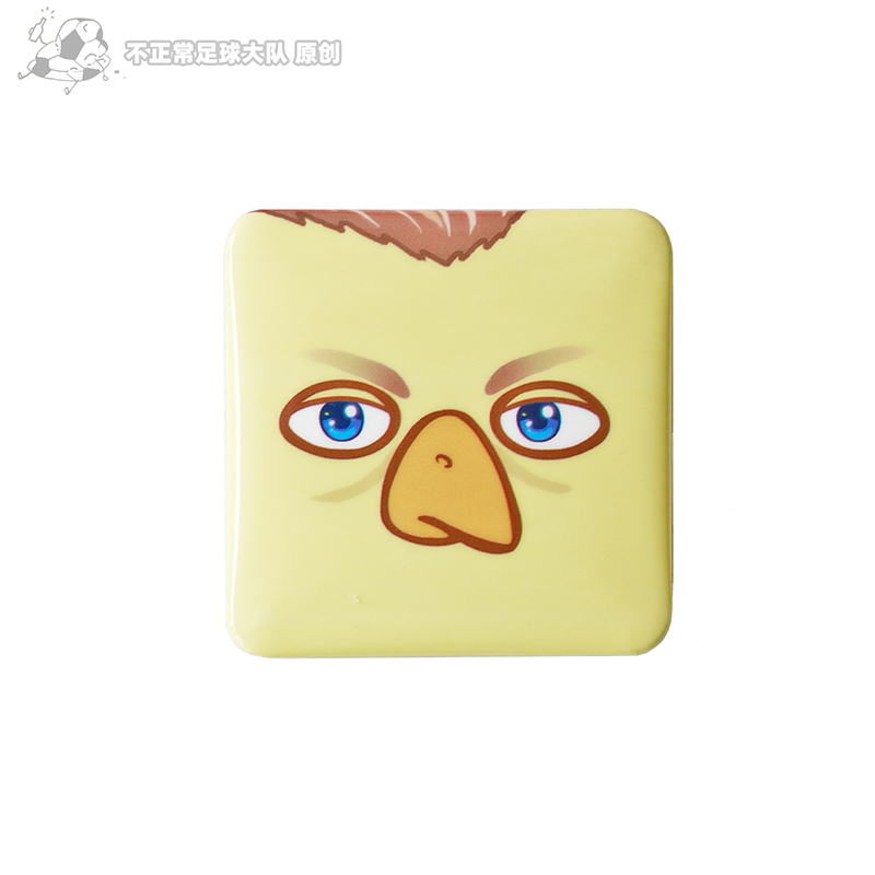 不正常队长原创 阿宽徽章吧唧皇马克罗斯周边毛绒马口铁卡通动漫 - 图3