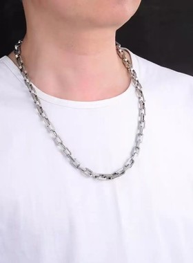 2026霸气个性百搭藤草纹项链男士气质时尚简约复古高级感嘻哈古巴