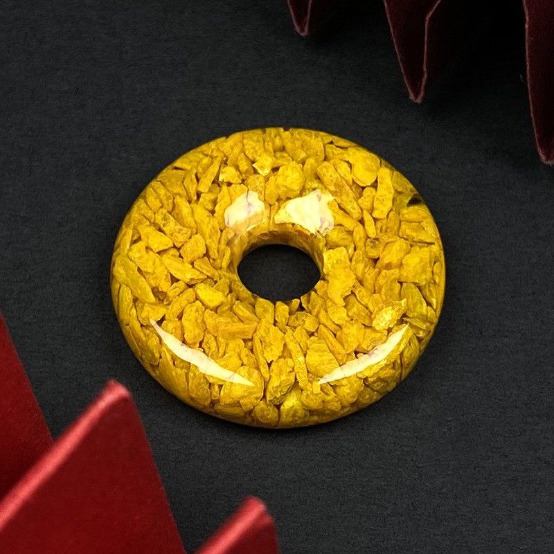 2026天然原矿朱砂透光晶体砂雄黄平安散珠diy手工圆珠烫金款晶体,淘宝优惠券,粉丝福利购,淘宝优惠卷