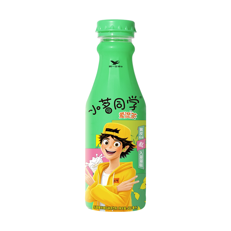 统一 小茗同学冷泡茶溜溜哒茶480ml*15瓶 整箱装夏季果味茶饮料
