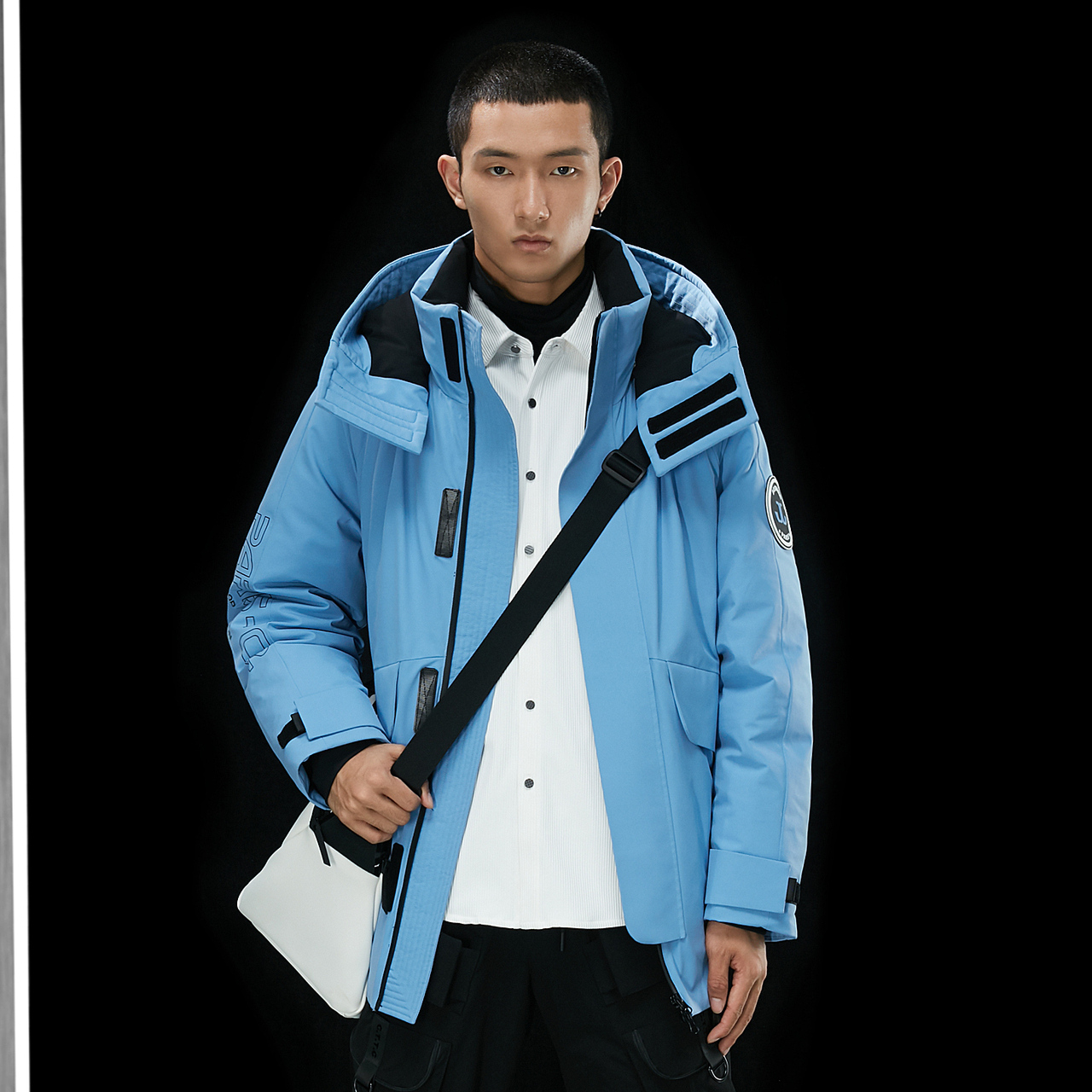 波司登韩版廓形男女情侣羽绒服