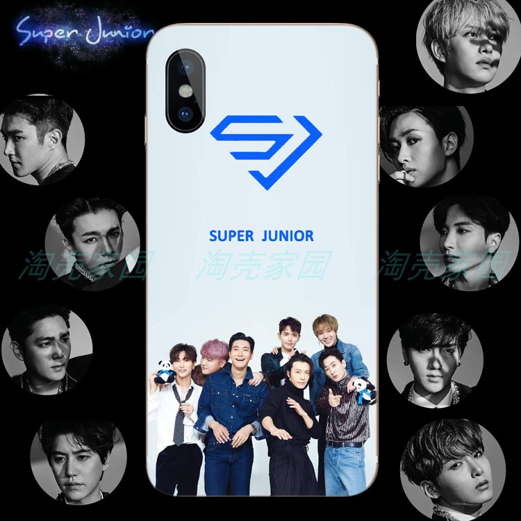 魅族16th/15p/X8魅蓝e3/note9韩SUPER JUNIOR银赫神童玻璃手机壳