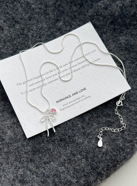 百搭款简约椭圆高级银项链纯银