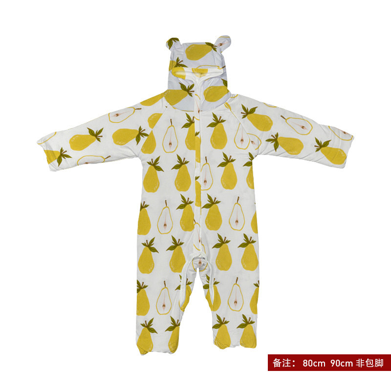 milkbarn秋冬新生连体服夹棉哈衣 milkbarn连身衣/爬服/哈衣