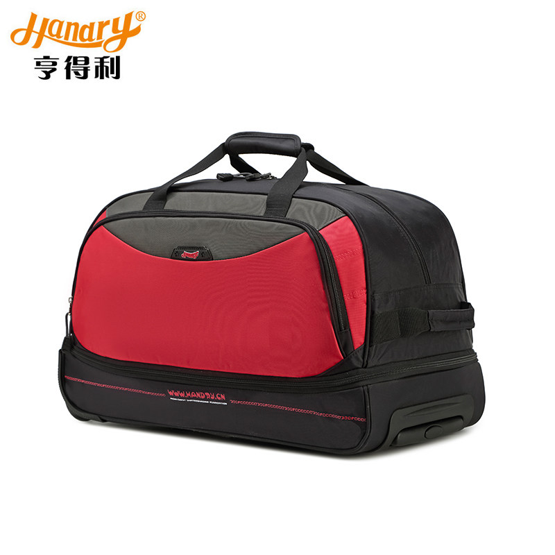 handry /亨得利手提拉杆男女旅行包 亨得利旅行袋
