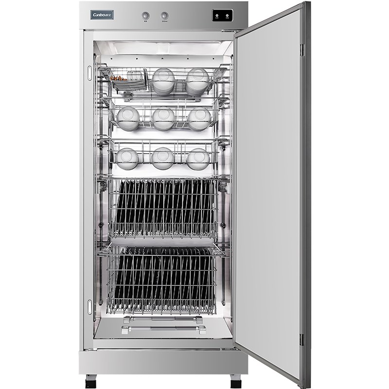 康宝XDR380-A1B/350A-1B商用大容量单门立式餐具高温消毒柜不锈钢-图2