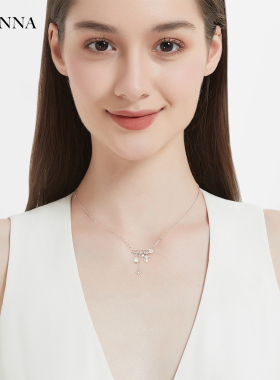 别针多种戴法原创黄水晶鸢尾花复古纯银项链轻奢小众高级银饰2025