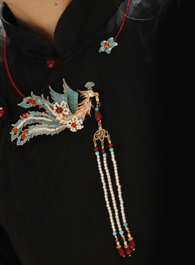 竹影林曦软璎珞项圈汉服明制项链