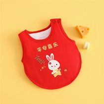 Baby Protection Belly Pure Cotton Spring Autumn Winter Thick newborn red belly pocket Summer thin Baby half-back protective belly