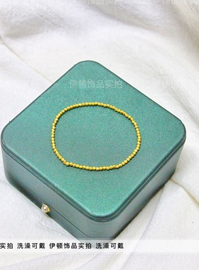 女钛钢迷你金珠嘻哈蹦迪手串