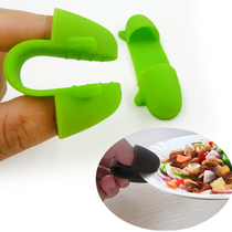 Silicone Hand Fingertip Heat Insulation Hand Clip Kitchen Silicone Gel Insulation Bowl Disc Clip Kitchen Anti-Burn Gloves Anti Slip Tray