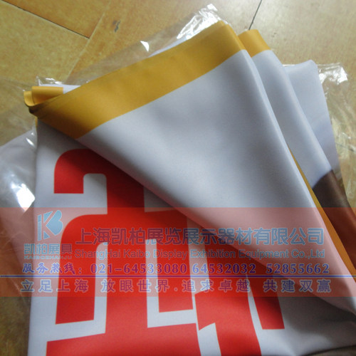 双面热吊旗布夹黑双面印夹黑布热转印双面印布吊旗广告布双面印刷 - 图1