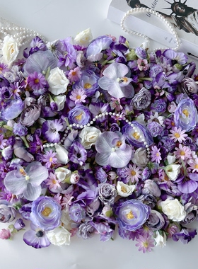 小花朵仿真花假花绢花diy手工材料服装头饰草帽花配件拍摄道具