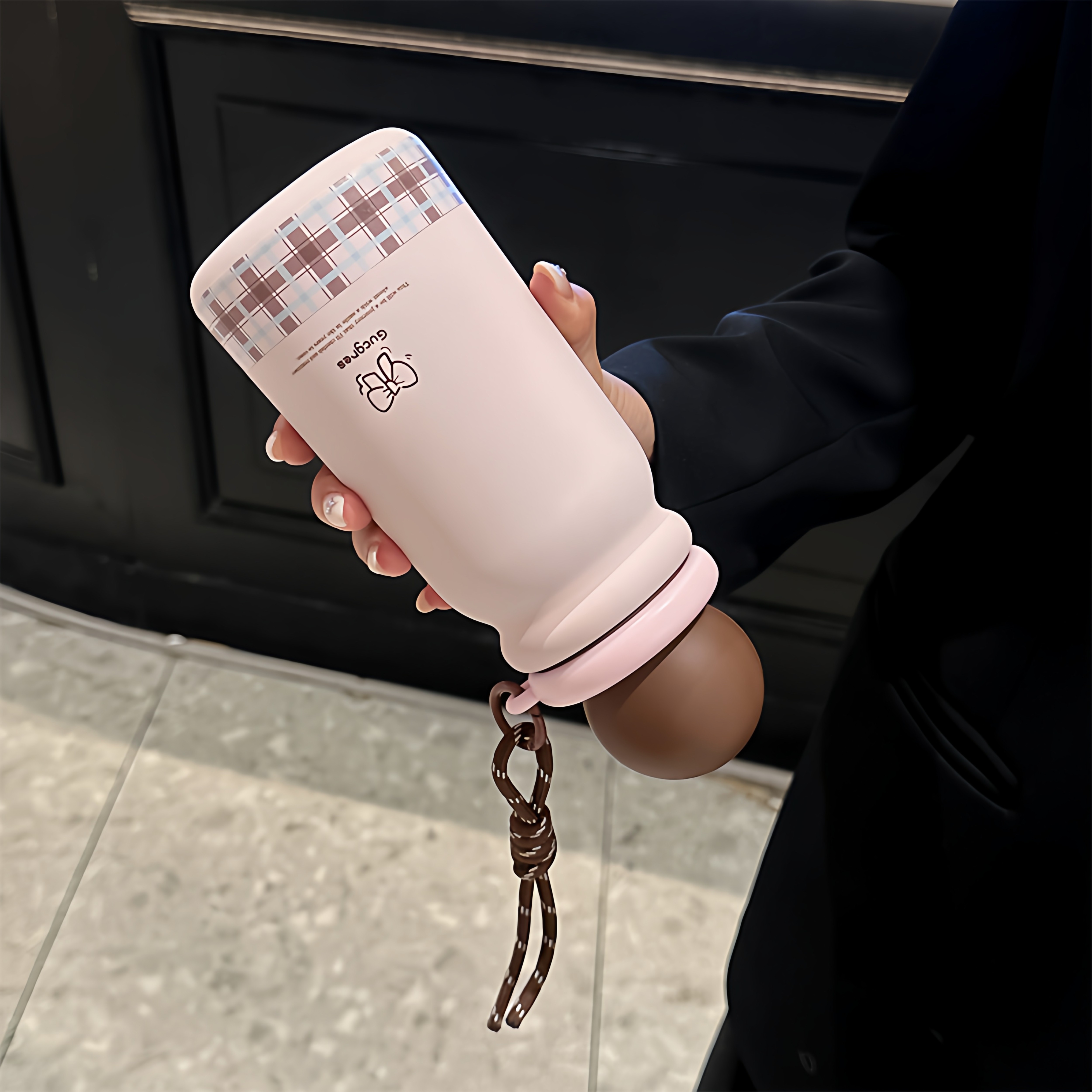 保温杯女生高颜值小巧便携牛奶瓶外带随手杯学生上学吸管水杯子男,淘宝优惠券,粉丝福利购,淘宝优惠卷