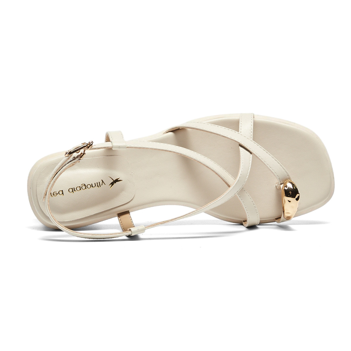 红蜻蜓女鞋商场同款夏季新款罗马凉鞋时尚气质通勤凉鞋,淘宝优惠券,粉丝福利购,淘宝优惠卷