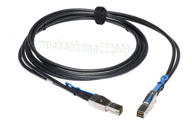 兼容IBM戴尔华为2M3米5米SAS线SFF-8644存储磁带机线12G HD-MINI_虎窝淘