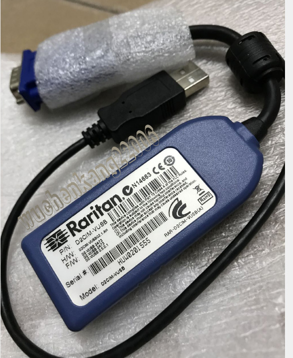 原装力登Raritan D2CIM-VUSB KX II USB CIM KVM线 接口模块 - 图0