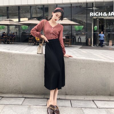 90网红衬衫女70 80年代复古女装港风怀旧很仙的上衣服街拍款显瘦 虎窝淘