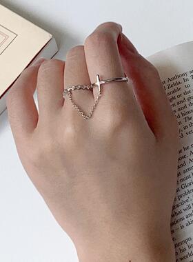 Heymen黑门合而为一荆棘链条戒指