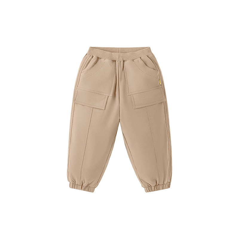 英氏儿童超韧绒羽绒裤加厚外穿女童男童秋冬装宝宝冬季保暖裤子,淘宝优惠券,粉丝福利购,淘宝优惠卷