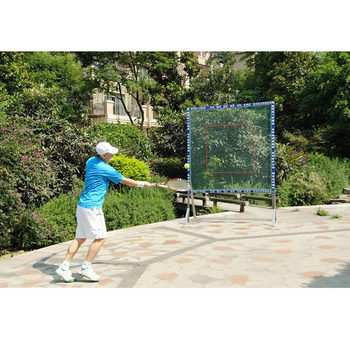 Mobile wall net wall rebound tennis rebound net mobile tennis trainer tennis sparring wall net