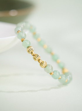 天然东陵玉系列饰品新中式平安顺遂珠宝套装情侣闺蜜节日礼物批发