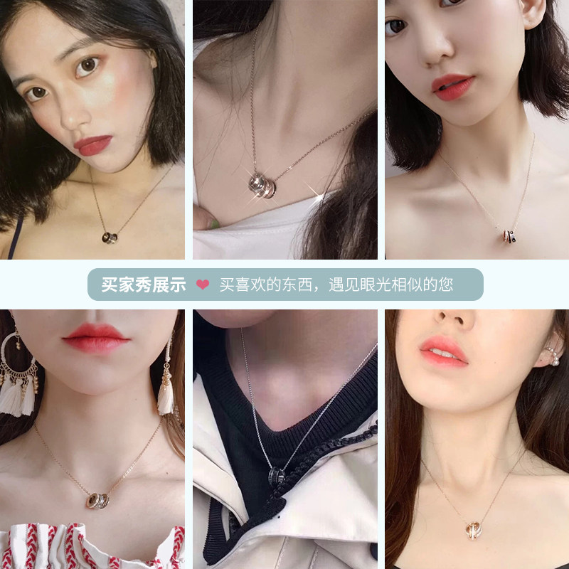 施华洛世奇官网三环转运宝格丽项链 欧派亿奢汇海外项链