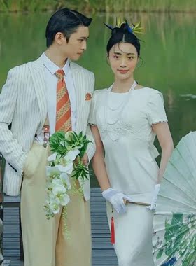 2025新款多层珍珠项链中长款项圈女士毛衣链子三层叠戴配饰品1543