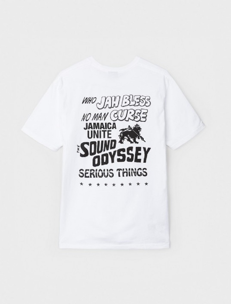 【现货】Stussy JAH BLESS TEE 字母logo 狮子 经典 短袖T恤