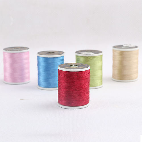 YOKOMO/优可美40色120D高品质绣花线 兄弟胜家重机飞鹿绣花机专用 - 图0