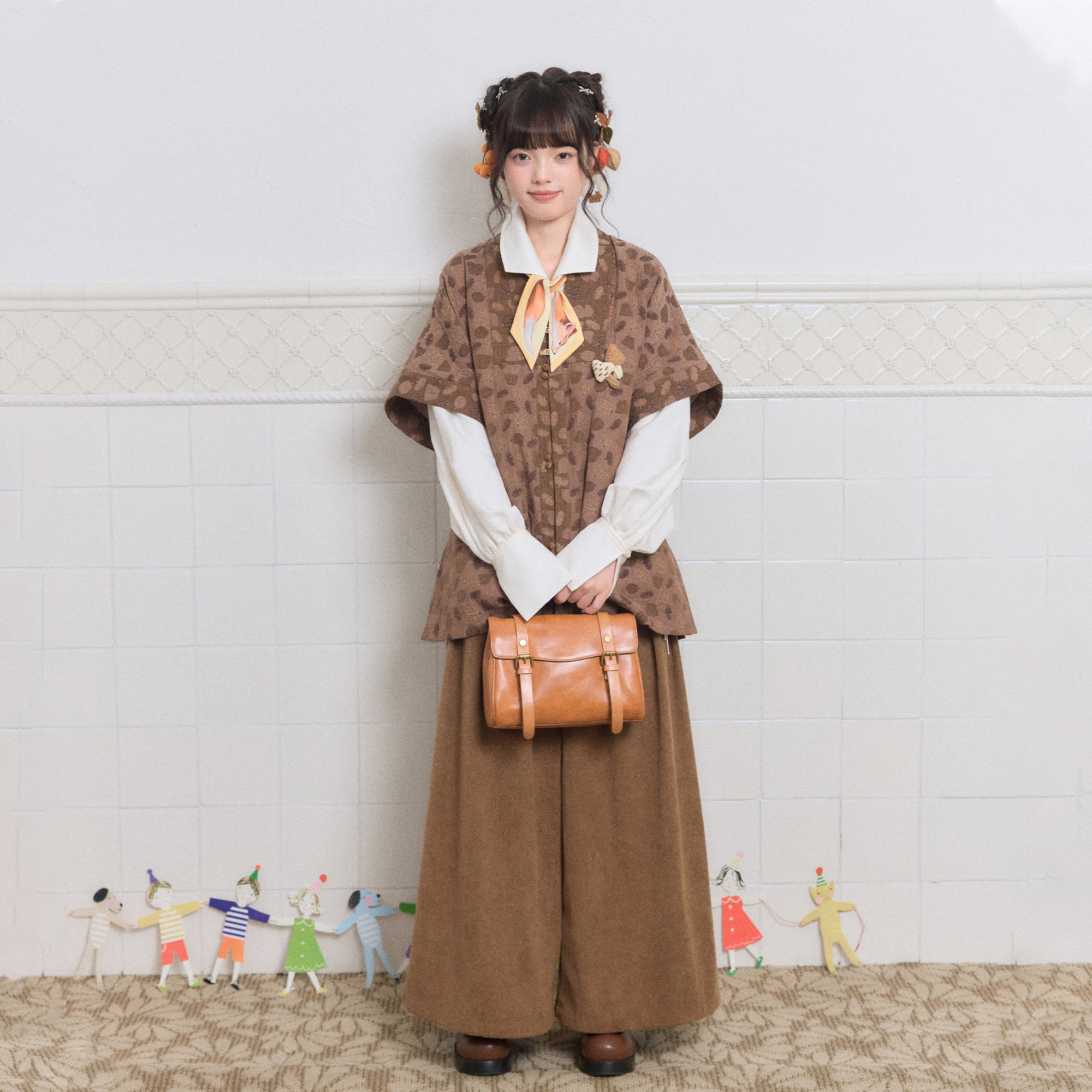 粼夕squama【瓜叠绵绵】汉服套装秋冬衬衫比甲琵琶袖阔腿裤马面裙,淘宝优惠券,粉丝福利购,淘宝优惠卷