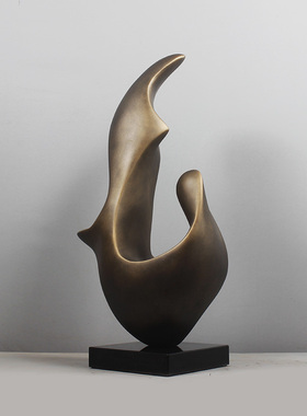 售楼处样板房简约抽象雕塑摆件