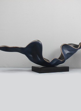 售楼处抽象雕塑摆件客厅玄关装饰