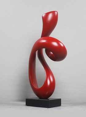 意象饰界创意扭曲飘带摆件大摆饰