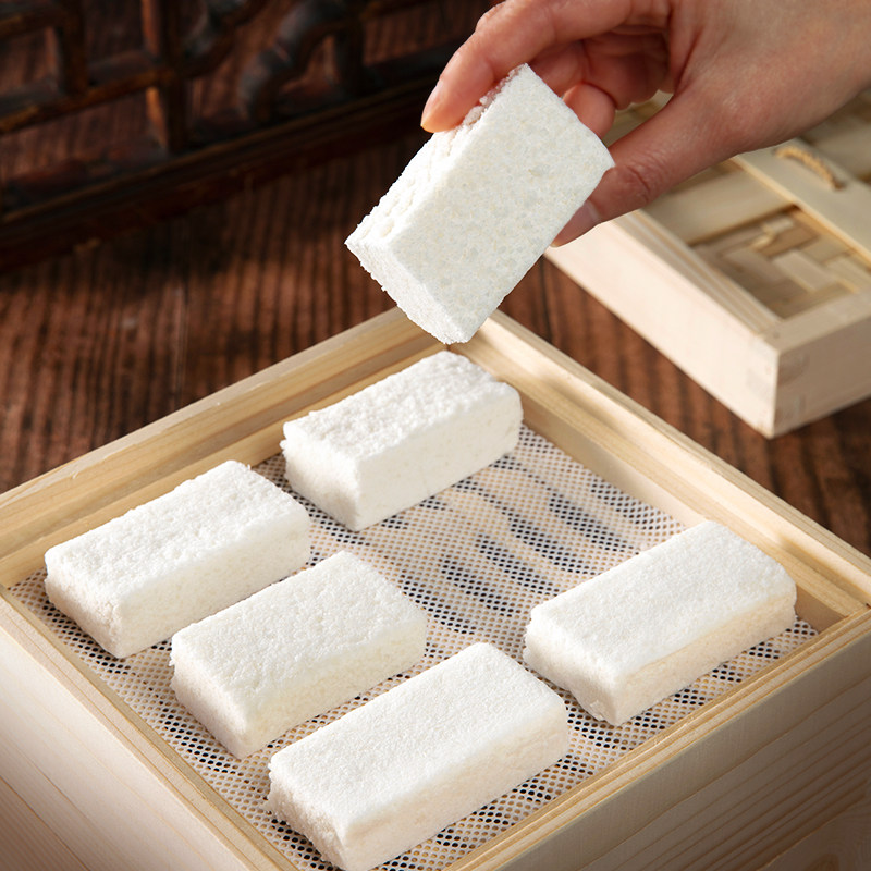 熙景源手工茯苓糕健康零食早餐糕点养正宗药食同源茯湿膏220g/盒,淘宝优惠券,粉丝福利购,淘宝优惠卷