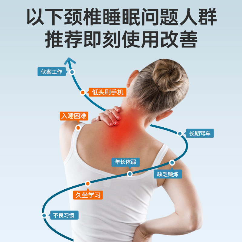 枕头护颈椎成人枕修复睡觉专用整头记忆棉枕芯劲椎侧睡保健颈椎枕,淘宝优惠券,粉丝福利购,淘宝优惠卷