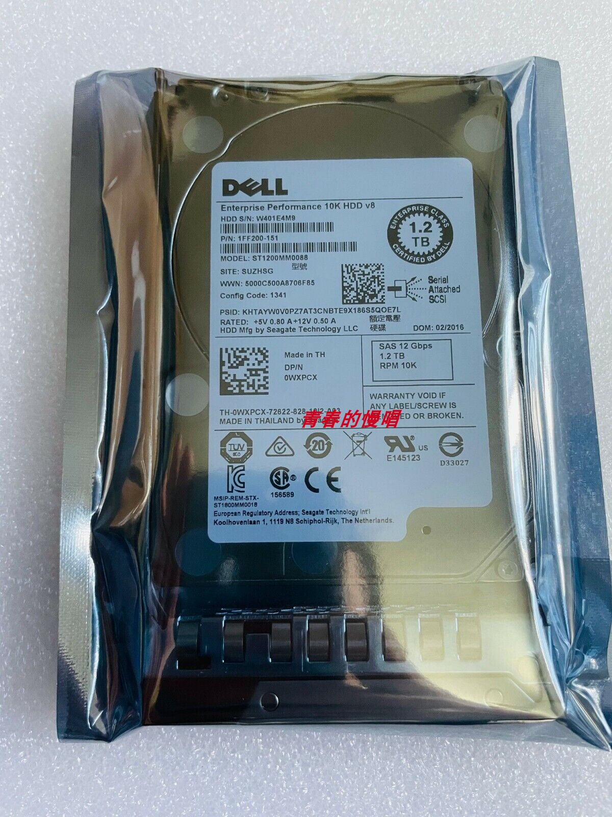 DELL ME4012/4024/4084/5012/5024 1.2T SAS 12Gb 0WXPCX存储硬盘 - 图0