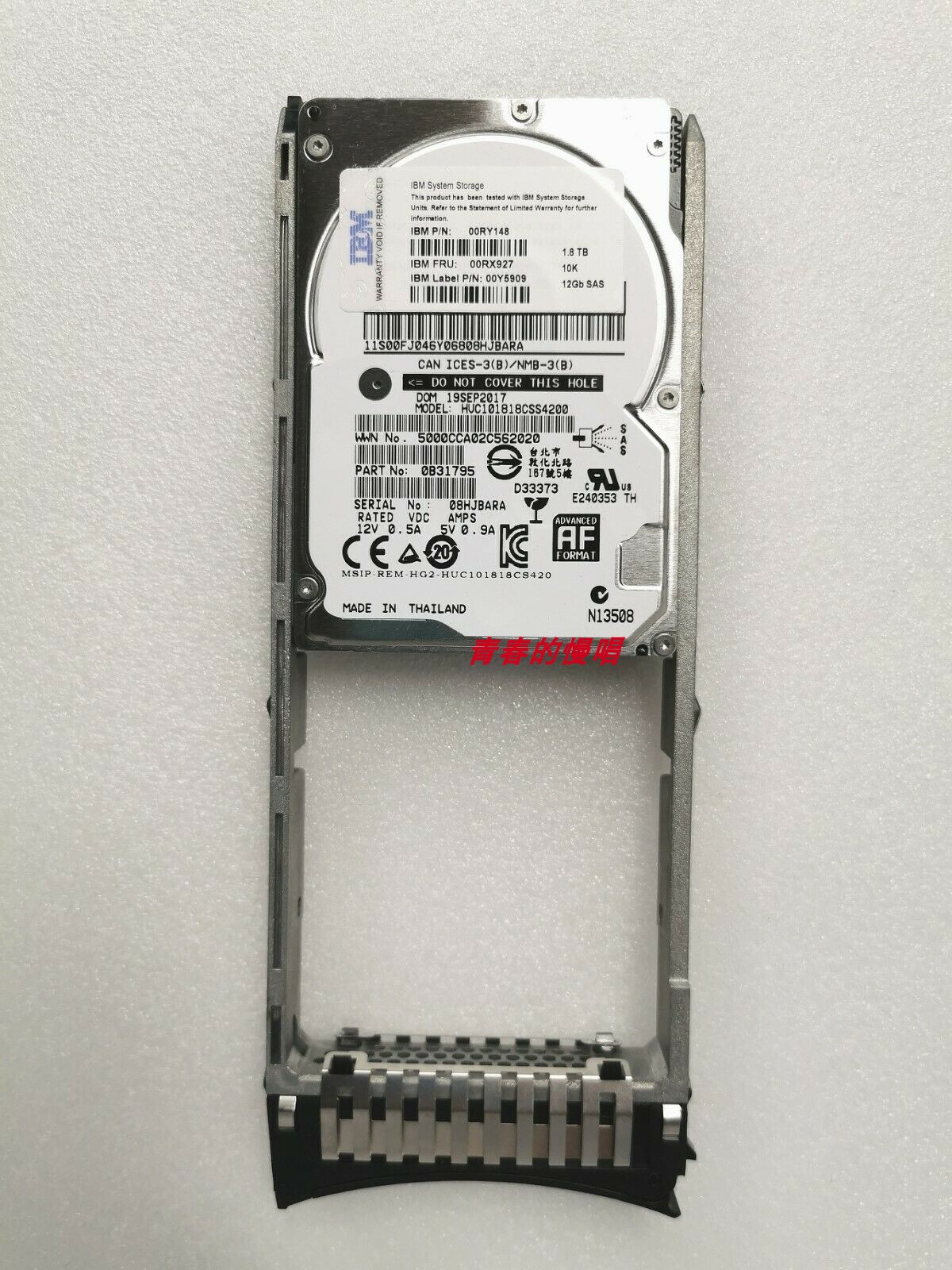 IBM 00RY148/00RX927/00Y5909 1.8T 10K SAS 1.8TB 12GB 2.5硬盘-图0