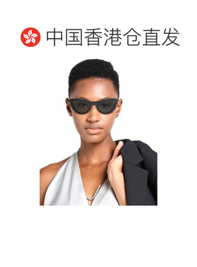 1h可退 香港直邮Saint Laurent 圣罗兰 女士 太阳眼镜 black黑色