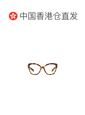 1h可退 香港直邮PRADA 女士眼镜 PR20ZV14L1O1 AW2024 棕色 徽标