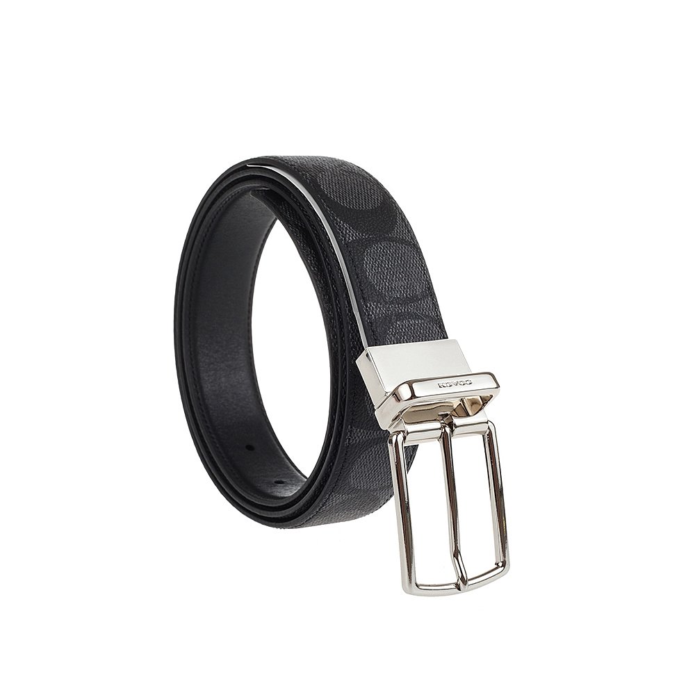 天猫国际海外仓直购美国直邮 COACH 蔻驰 热销精选送礼款 PVC男士双面两用腰带0