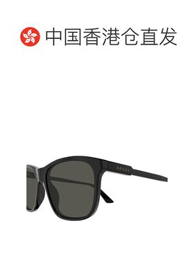 香港直邮GUCCI 男士太阳镜 GG1819S001 SS2025 黑色 全框太阳镜