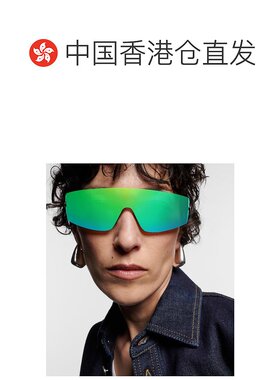 1h可退 香港直邮Bottega Veneta 葆蝶家 女士 浅缎带防护罩太阳眼