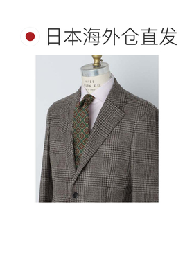 日本直邮希普斯 SHIPS 普契尼 真丝提花徽章领带 藏青色