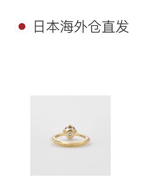 日本直邮日潮 agete 阿卡朵＜9月诞生石＞K10蓝宝石婴儿戒指蓝色