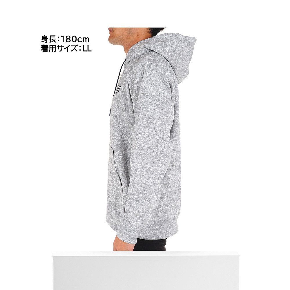 日潮跑腿海丽汉森 Helly Hansen（男式）徽标全拉链运动连帽衫 HH - 图3