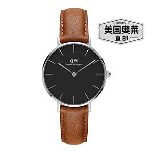 Daniel Wellington 女士 32 毫米棕色石英腕表 DW00600178 - 棕色